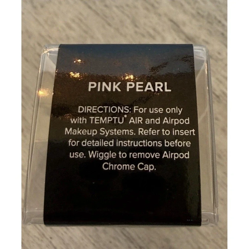 TEMPTU Perfect‎ Canvas Airbrush Highlighter Pink Pearl 3mL e 0.10oz New